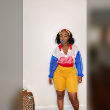Load image into Gallery viewer, Color Block Netted Jacket
